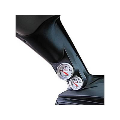 AutoMeter Black Pillar Dual Gauge Pod 05-10 Charger, Magnum, 300